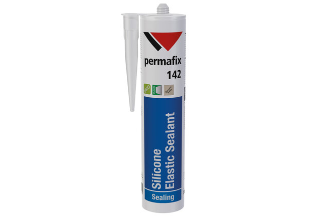 Une cartouche de mastic silicone Permafix 142