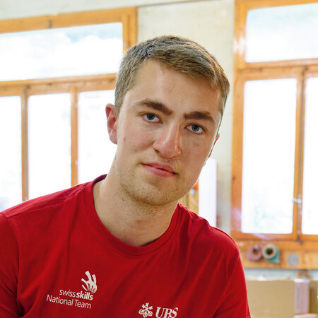 Portrait de Loïc Santschi, participant aux World Skills 2024
