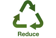 Piktogramm mit Recycling-Symbol