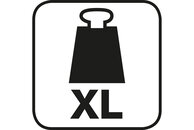 Pictogramme pour une force d'adhérence élevée avec une grande résistance à la traction et au cisaillement 