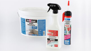 Produits pour le secteur do-it yourself - produits de nettoyage, produits anti-moisissures, chimie du bâtiment
