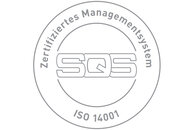 Logo SQS avec ISO 14001