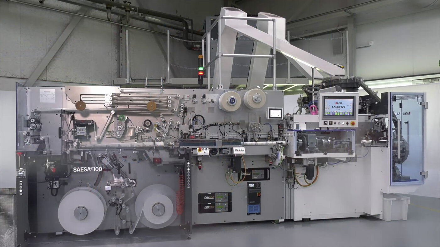 Machine pour la production de tubes 